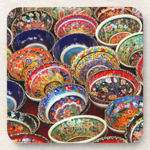 Rainbow of Turkish Bowls Coaster