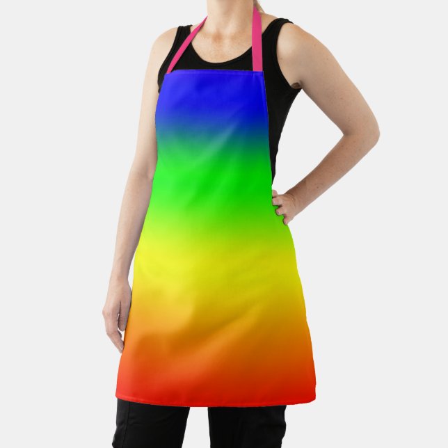 Rainbow Ombre Apron (Insitu)