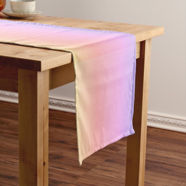 Rainbow Ombre Medium Table Runner (In Situ)