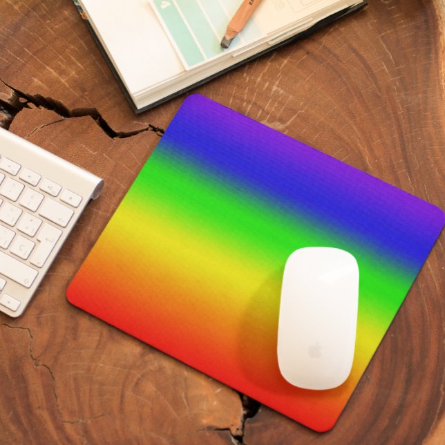 Rainbow Ombre Mouse Mat (Creator Uploaded)
