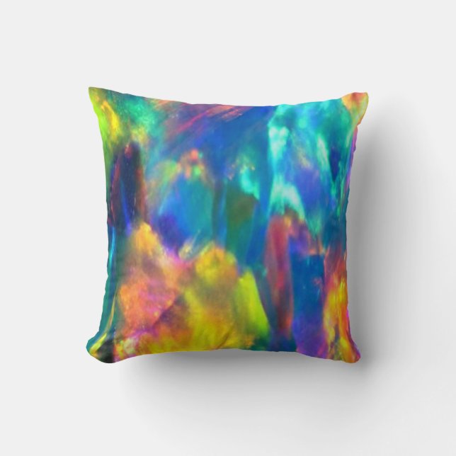Rainbow Opal -  Cushion (Front)