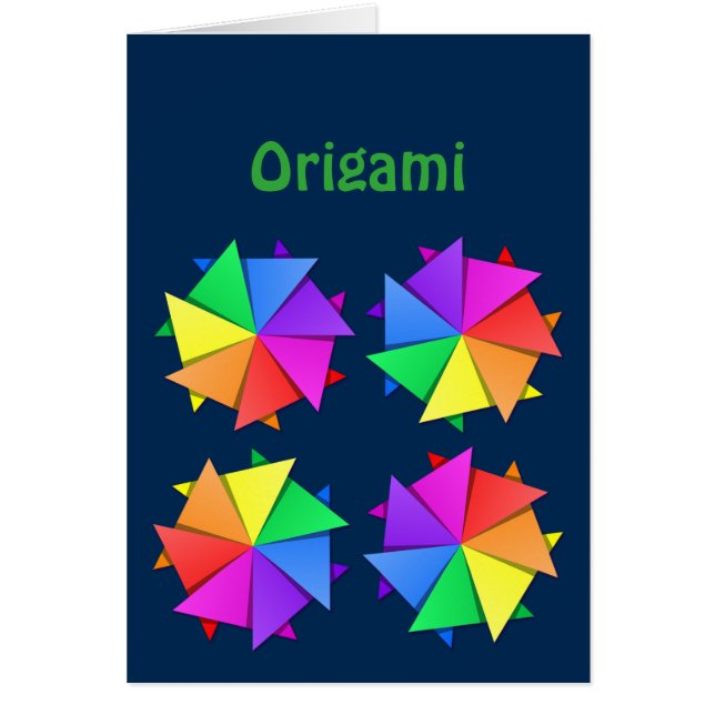 rainbow origami (Front)