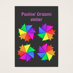 rainbow origami