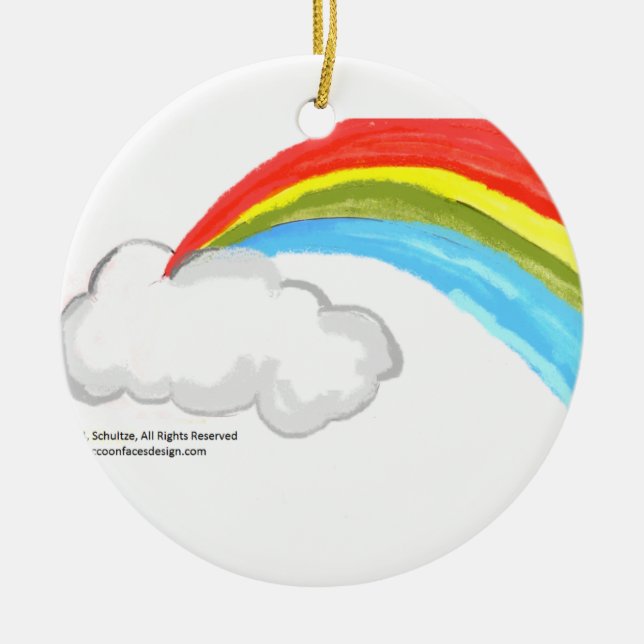 Rainbow Ornament (Front)