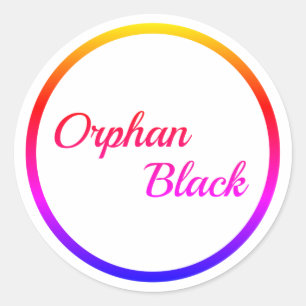 Rainbow Orphan Black Sticker
