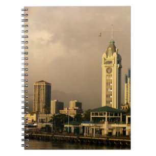 Rainbow over Honolulu, Hawaii, USA 2 Notebook