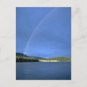 Rainbow over the Nahanni River, NWT, Canada Postcard