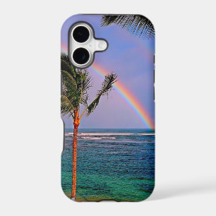 Rainbow over the ocean