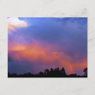 rainbow over the ortiz postcard
