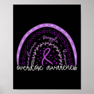 Rainbow Overdose Awareness Poster