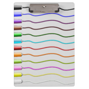 rainbow paint clipboard