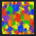 Rainbow Paint Colourful Bandanna For People & Pets<br><div class="desc">Rainbow Paint Colourful Bandanna For People & Pets</div>