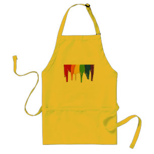 RAINBOW PAINT DRIPPINGS -.png Standard Apron
