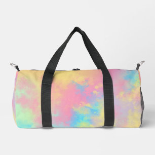Rainbow Paint Splatter Duffle Bag