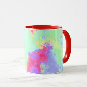 Rainbow Paint Splatter  Mug