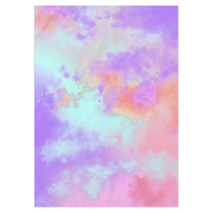 Rainbow Paint Splatter Tablecloth