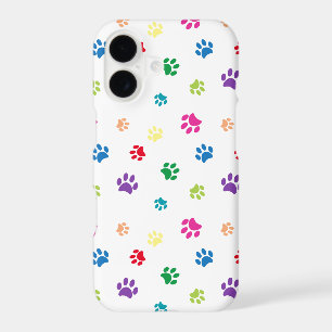 Rainbow Painted Paw Prints