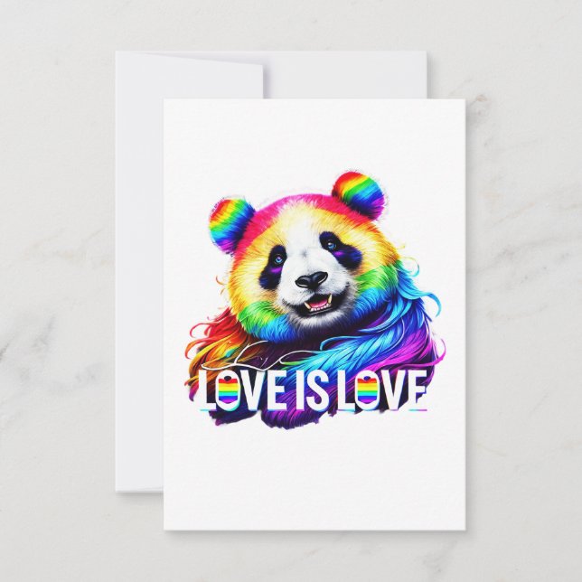 Rainbow Panda (Front)