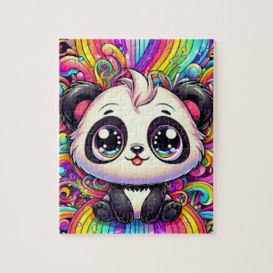 Rainbow Panda puzzle
