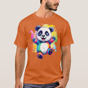 Rainbow Panda T-Shirt