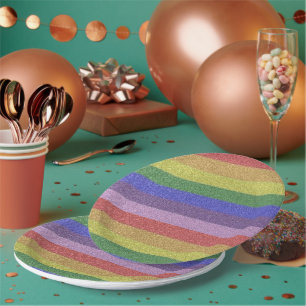 RAINBOW PAPER PLATE