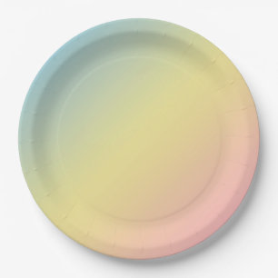 Rainbow- Paper Plate