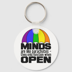 Rainbow Parachute keychain