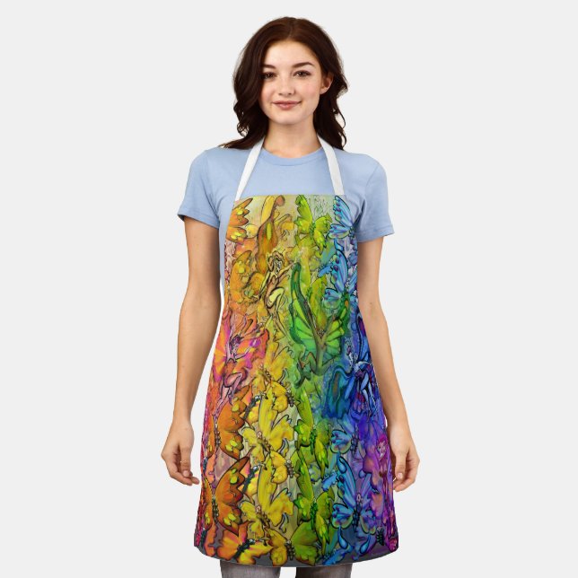 Rainbow Party Apron (Worn)
