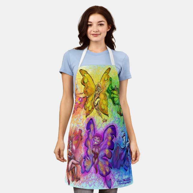 Rainbow Party Apron (Worn)