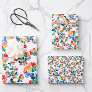 Rainbow Party Wrapping Paper Sheet