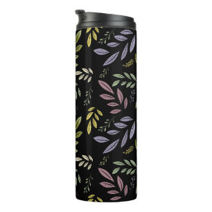 Rainbow Pastel Boho Chic Nature Lovers Thermal Tumbler