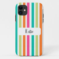 Rainbow pastel colours retro vertical stripes