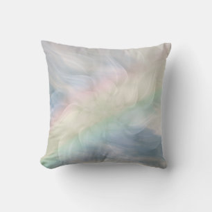 Rainbow Pastel Floral Mandala design Cushion