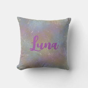 Rainbow Pastel Holographic Baby Adult Cushion