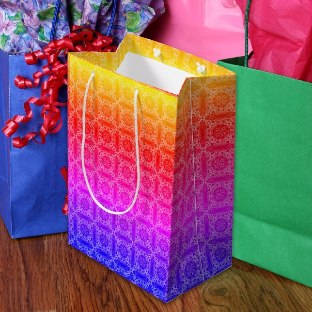 Rainbow Pastel   Medium Gift Bag (Creator Uploaded)