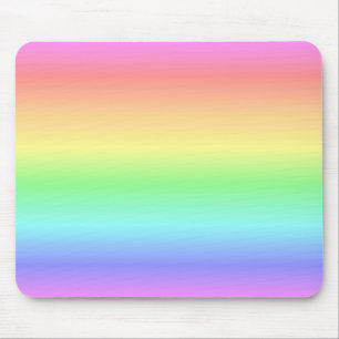 Rainbow Pastel Mouse Mat