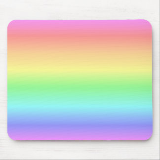 Rainbow Pastel Mouse Mat