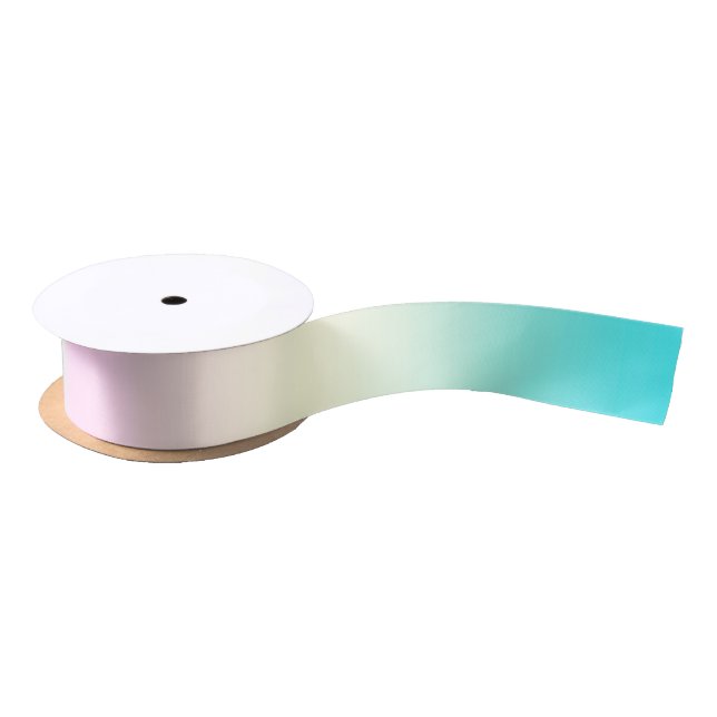 Rainbow Pastel Satin Ribbon (Spool)