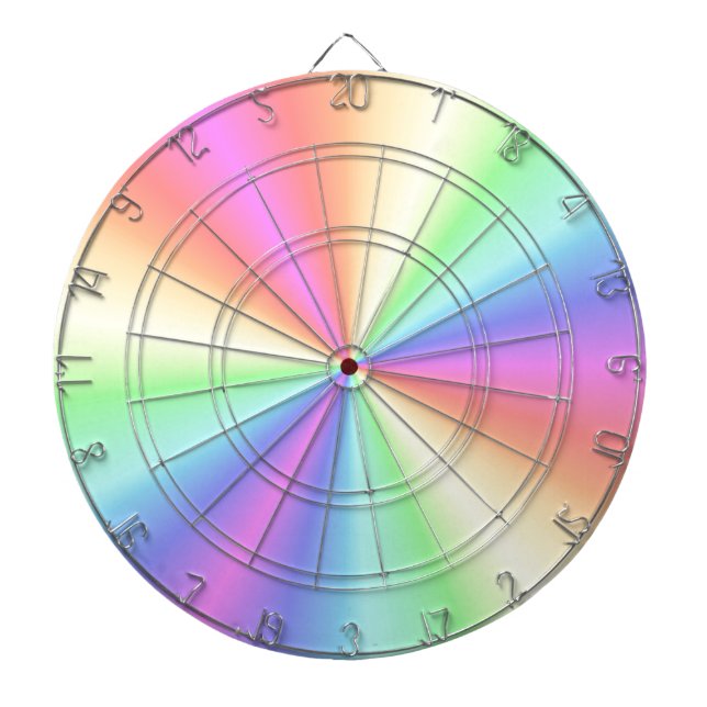 Rainbow Pattern 3 Dartboard (Front)