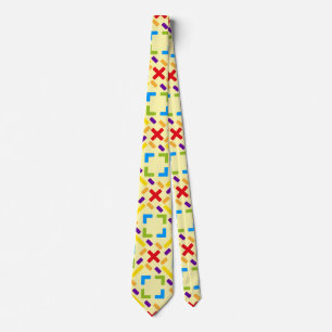Rainbow Pattern graphical pattern Tie