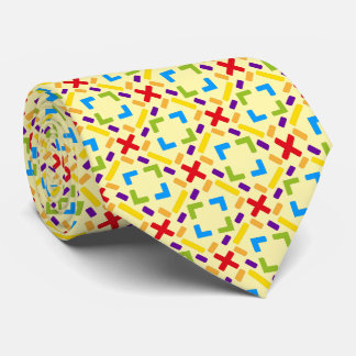 Rainbow Pattern graphical pattern Tie