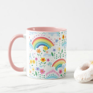 Rainbow Pattern Mug