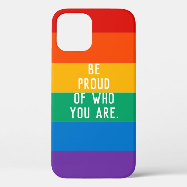 Rainbow Pattern Personalised Case-Mate iPhone Case (Back)