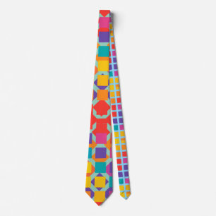 Rainbow Pattern Tie