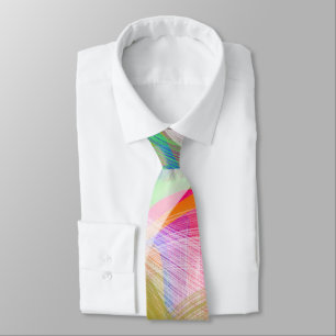Rainbow Pattern Tie