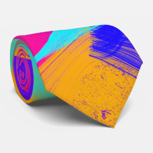 Rainbow Pattern Tie