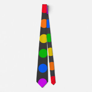 Rainbow Pattern Tie