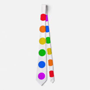 Rainbow Pattern Tie