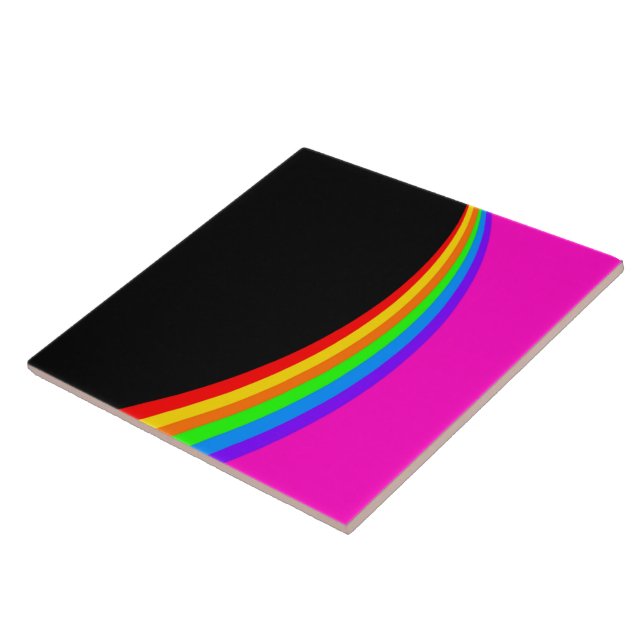 RAINBOW PATTERN TILE (Side)