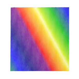 Rainbow Patterns Notepad